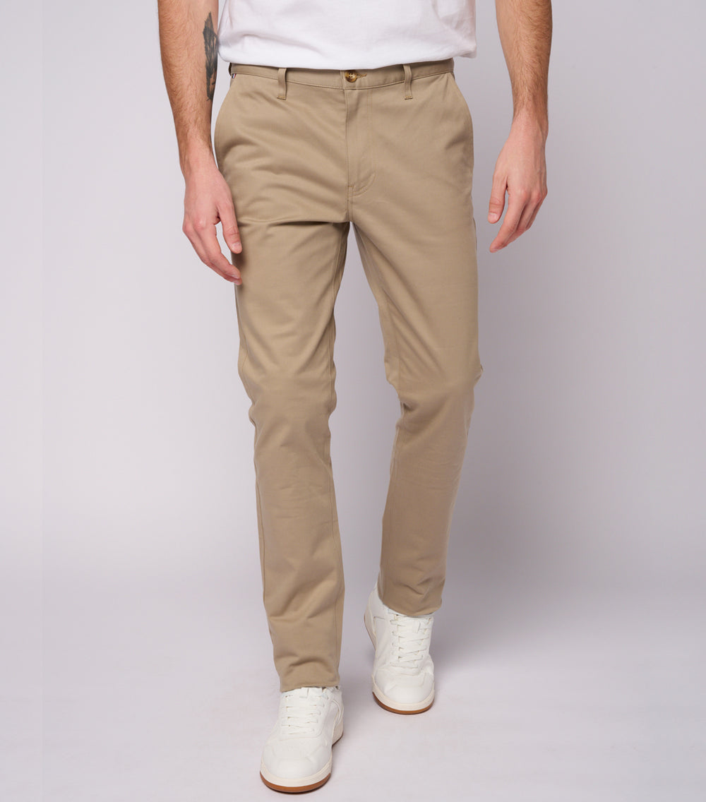 Pantalon Chino Beige Moderne pour Homme