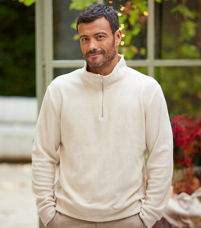 Polaire Camionneur Homme Écru