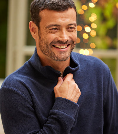 Polaire Camionneur Homme Marine