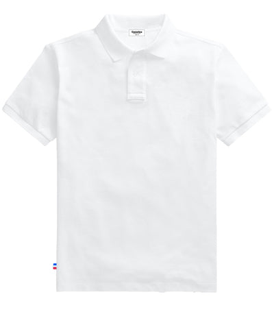 Polo Homme Blanc - L'Intemporel