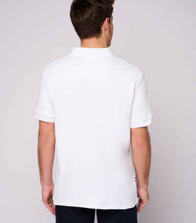 Polo Homme Blanc - L'Intemporel
