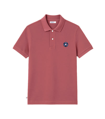 Polo Homme Rose - Blason