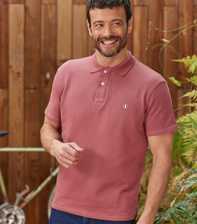 Polo Homme Rose - Iconique
