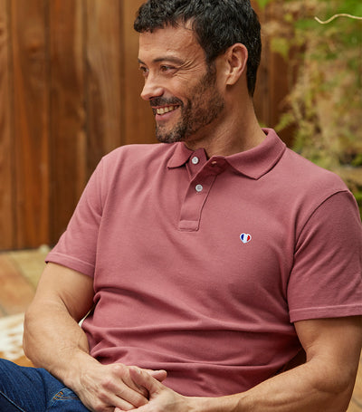 Polo Homme Rose - Iconique