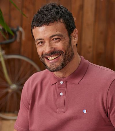 Polo Homme Rose - Iconique