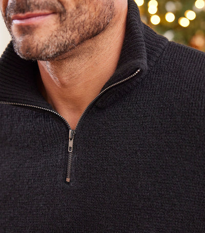 Pull Camionneur Homme Noir