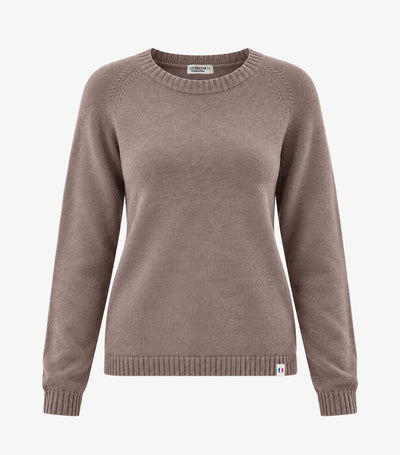 Pull Tout Doux Femme Taupe - Camille