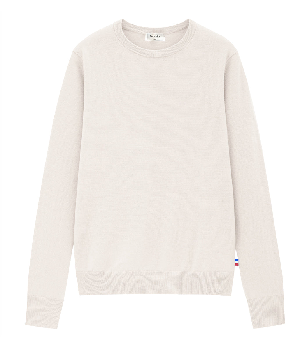 Pull Femme coton Crème
