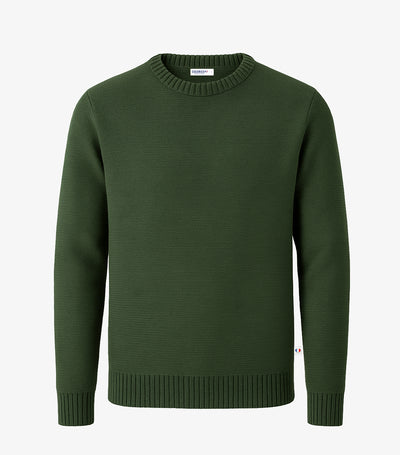 Pull Homme Laine Kaki