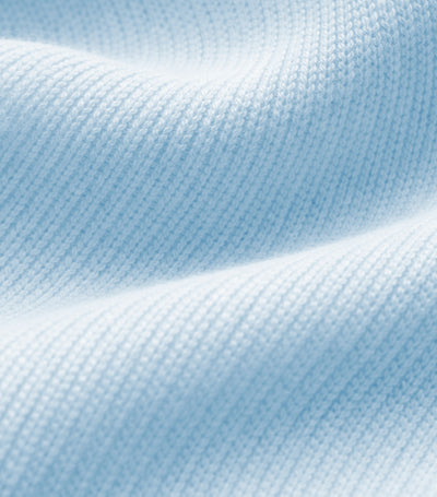 Polo Maille Femme Ciel