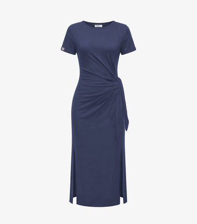 Robe Longue Femme Bleu Jean - Selen