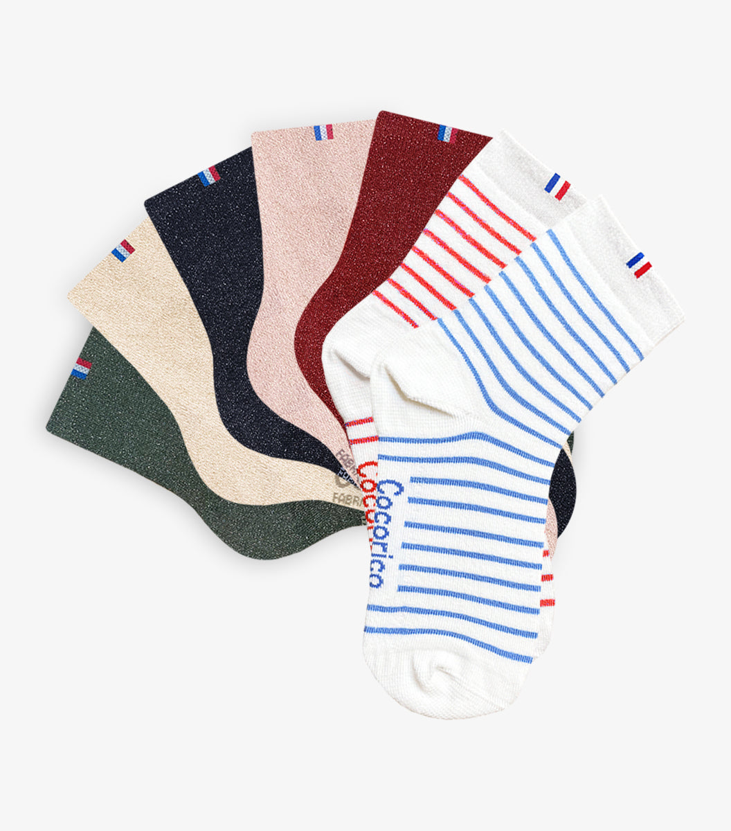 Chaussettes Femme x7 - Pack Semainier
