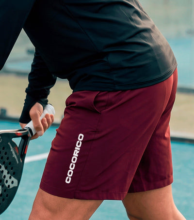 Short Sport Homme Bordeaux - Impact