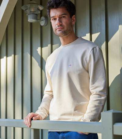 Sweat Homme Sable - Iconique