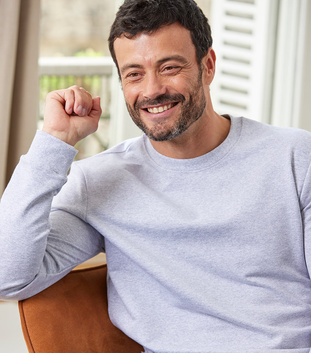 Sweat Homme Gris - Intemporel