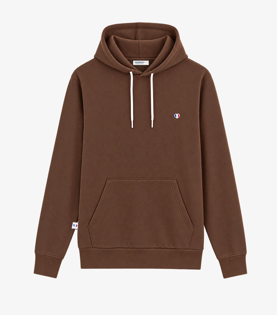 Sweat à capuche Femme Marron - Iconique