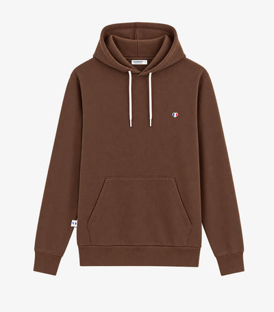 Sweat à capuche Femme Marron - Iconique