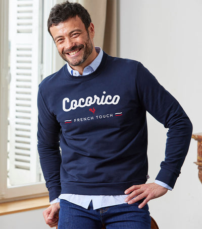Sweat Homme Marine - French Touch