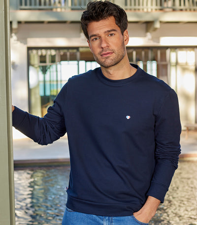 Sweat Homme Marine - Iconique