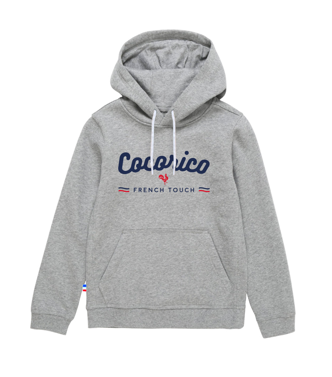 VIA APPIA Sweat à Capuche Femme Gris Rayures Coton (EU 36, INT S VIA APPIA Sweat à Capuche Femme Gris Rayures Coton (EU 36, INT S