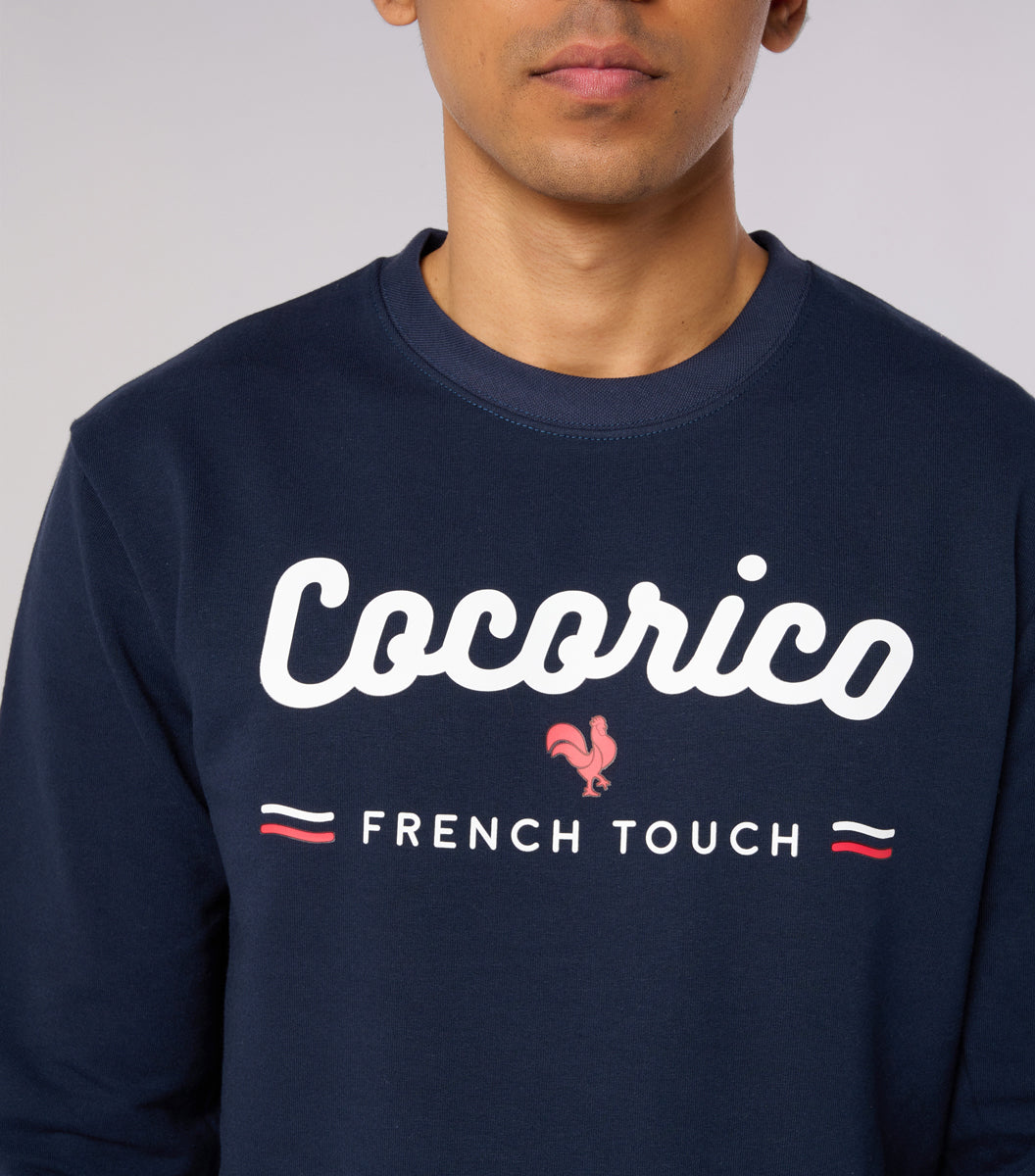 Sweat Homme Marine - French Touch