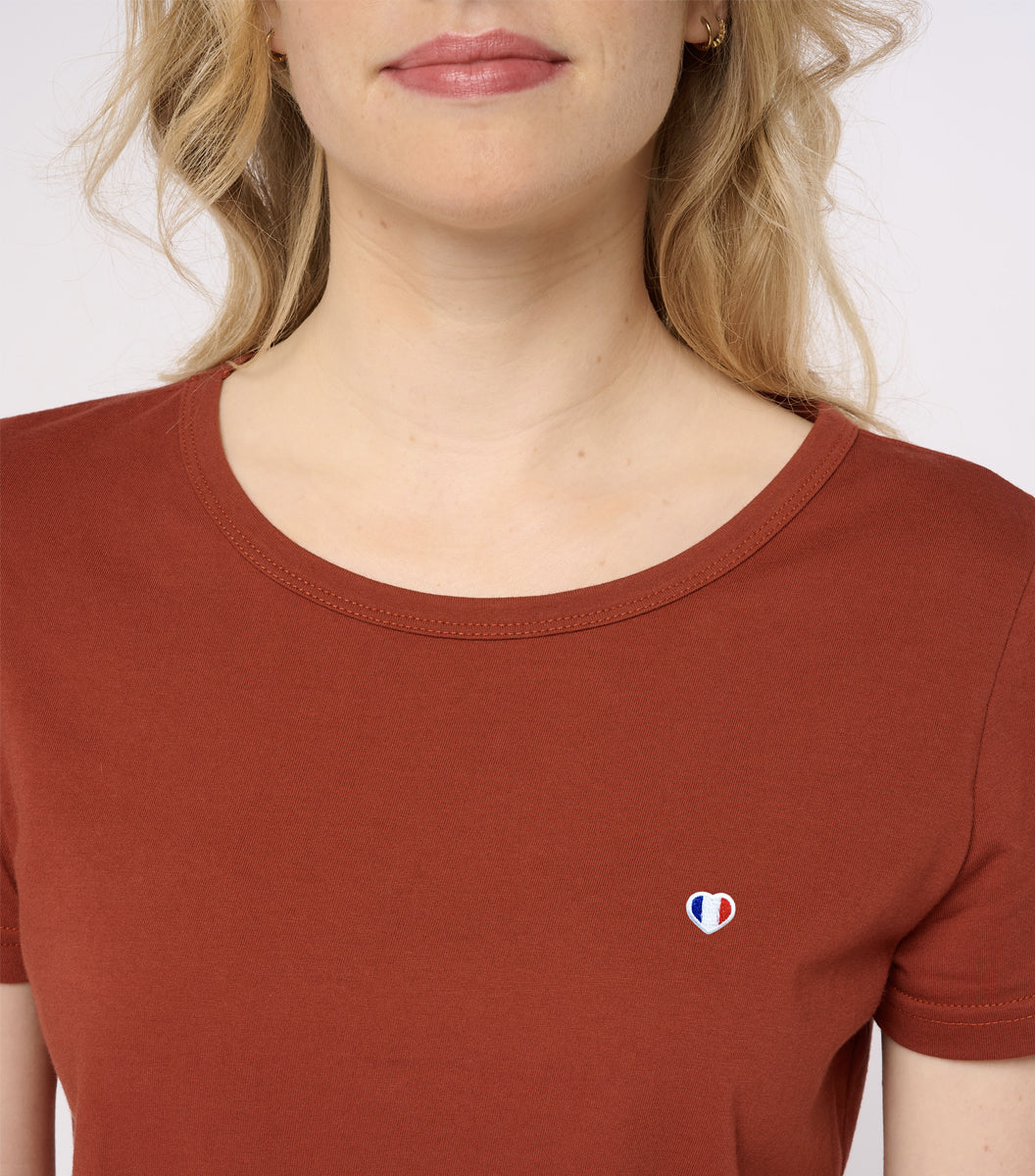 T-shirt Femme Terracotta - L'iconique