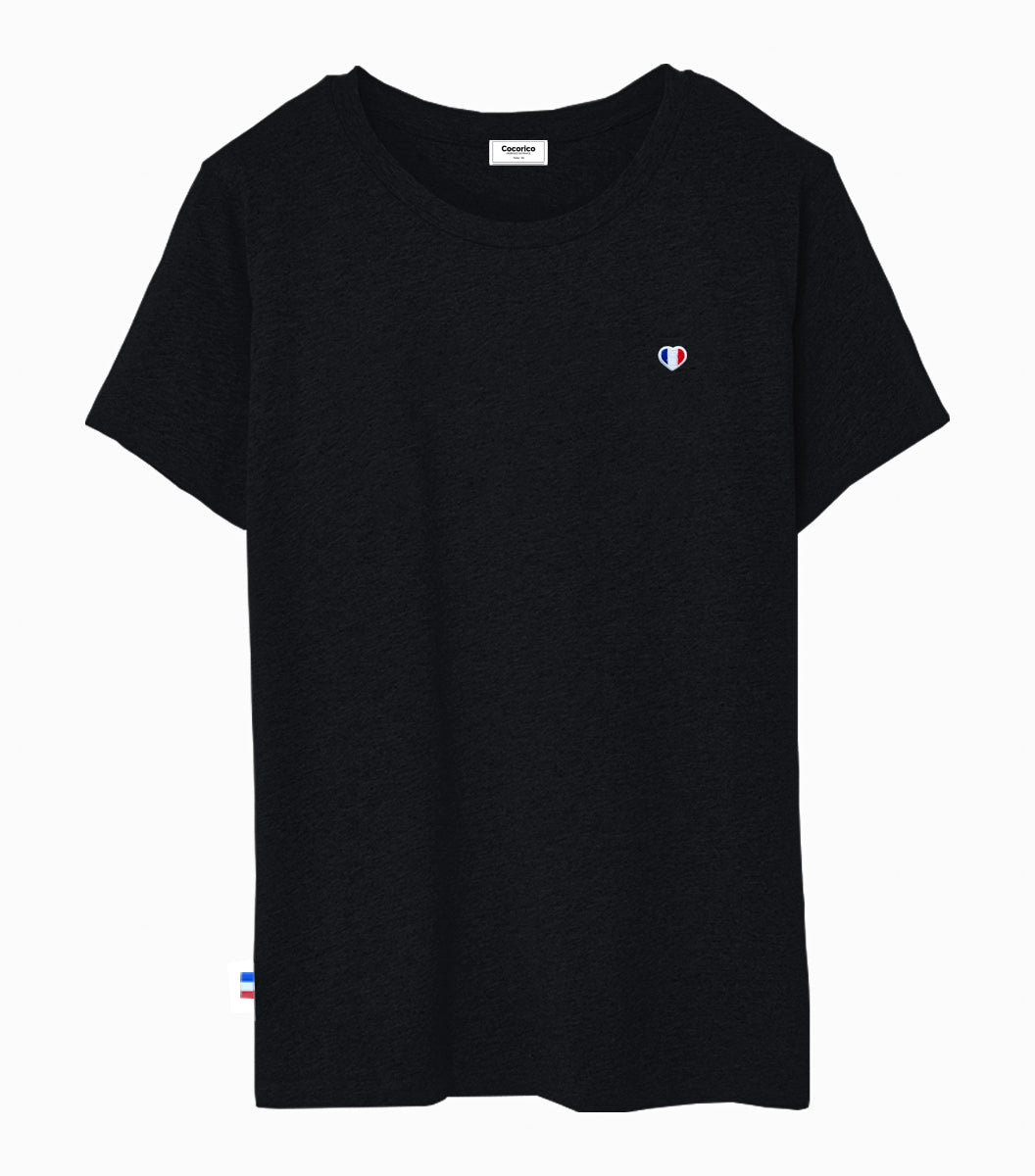 T-shirt Femme Noir - L'iconique