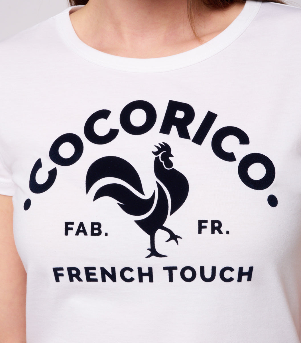 T-shirt Femme Blanc - Le Coq Français