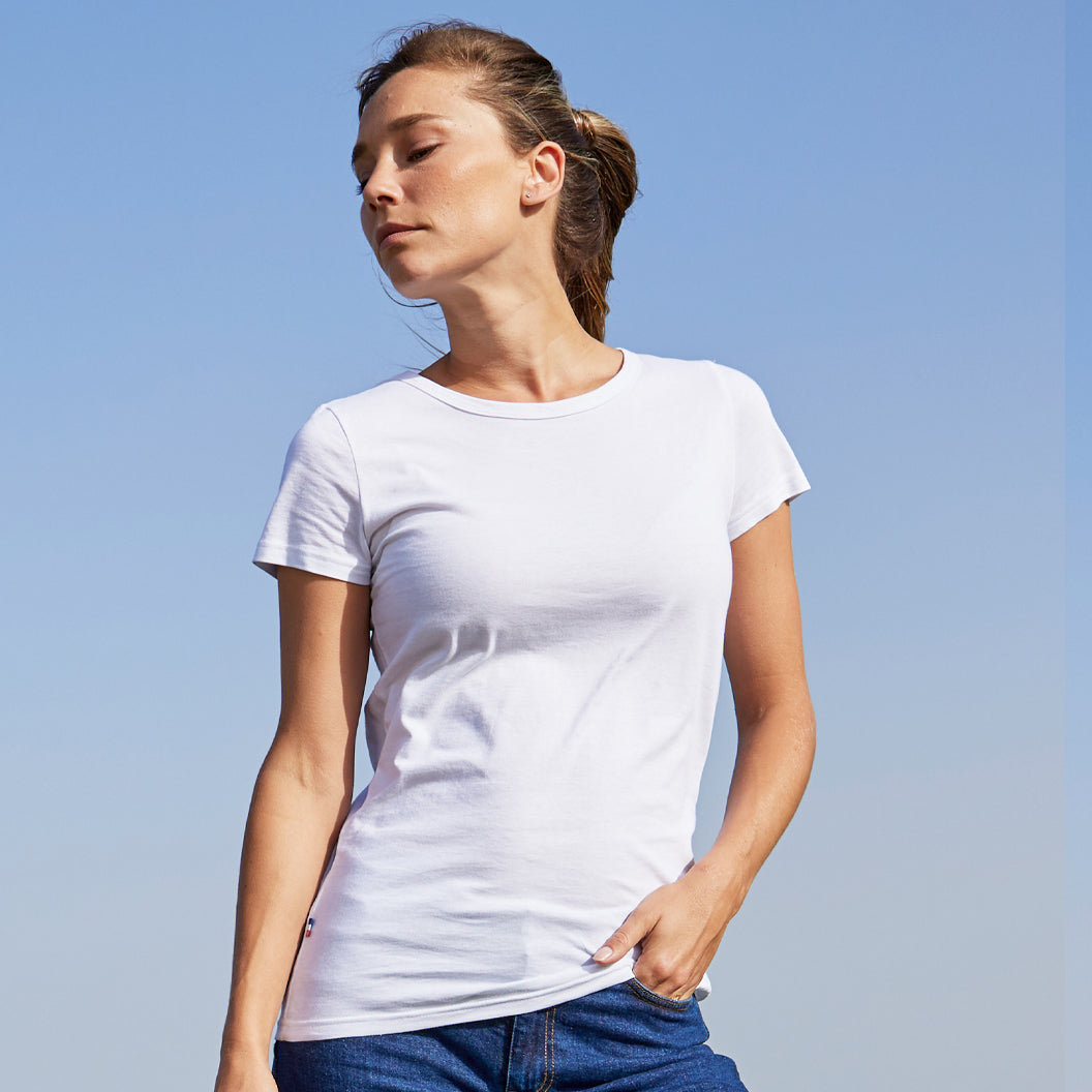 T-shirt Femme Blanc - L'Intemporel