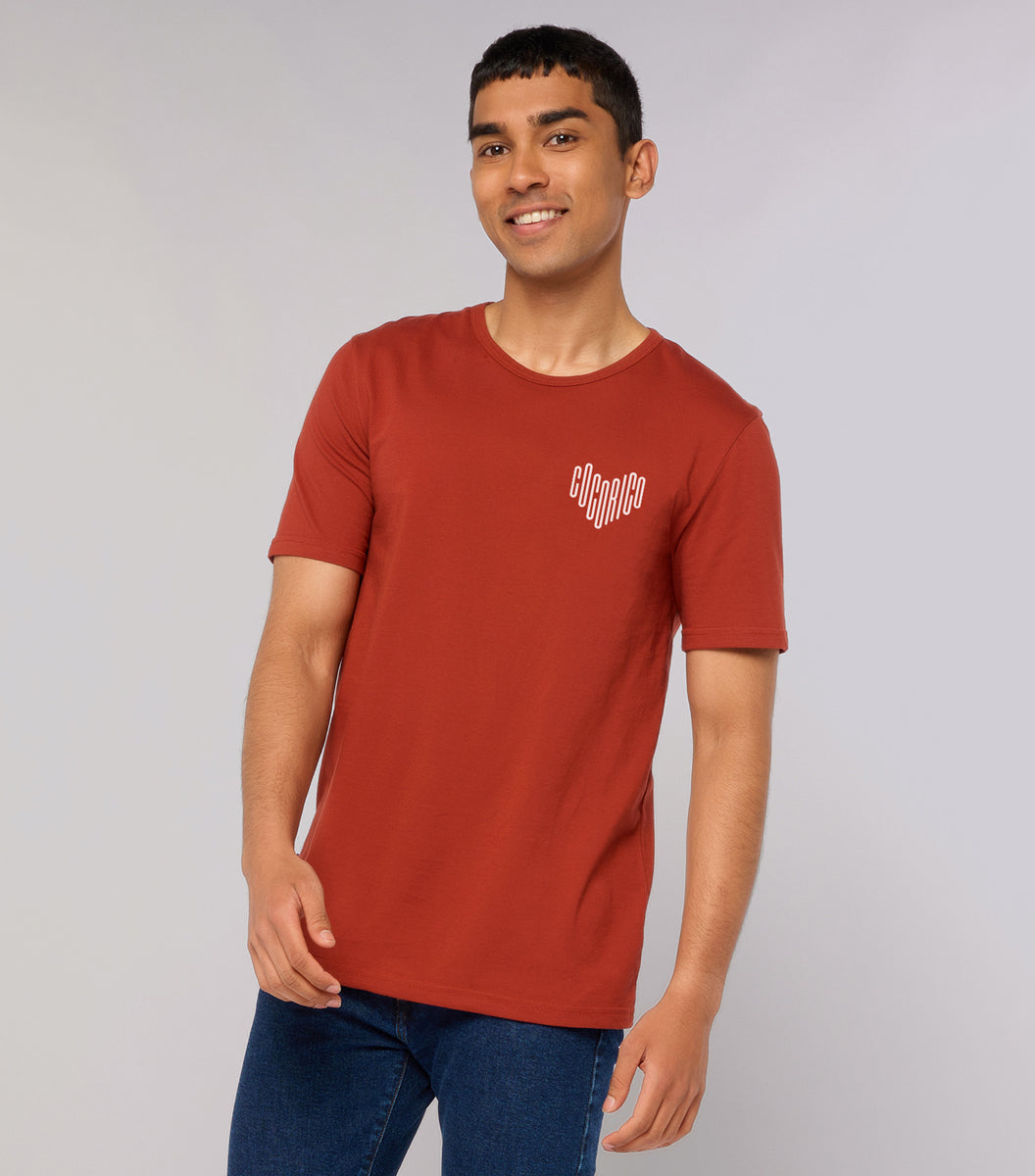 T-shirt Homme Terracotta - Le Cœur