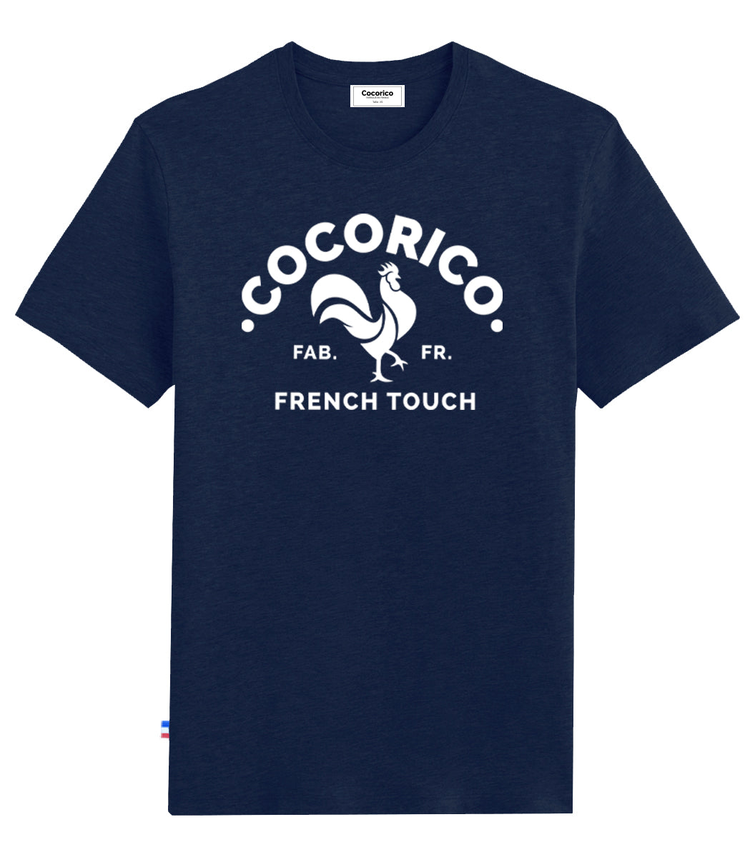 T-shirt Homme Marine - Coq Français