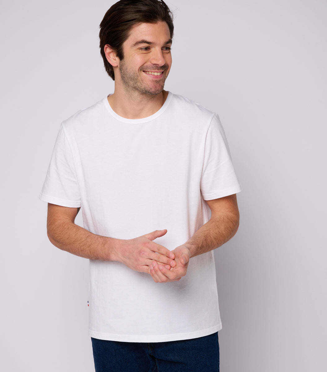 T-shirt Homme Blanc - L'Intemporel