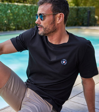 T-shirt Homme Noir - Le Blason