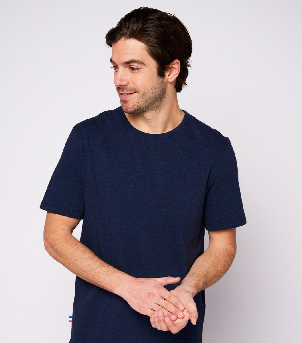 T-shirt Homme Marine - L'Intemporel