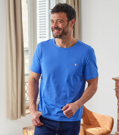 T-shirt Homme Bleu Riviera - Iconique