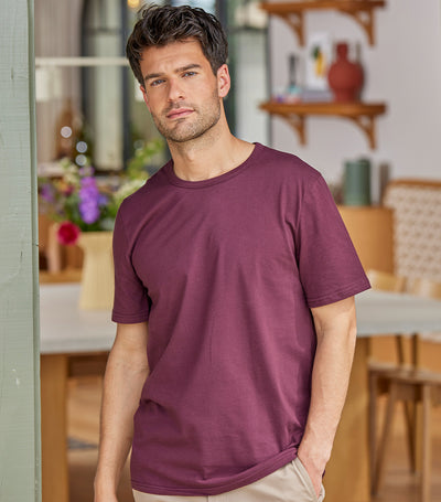 T-shirt Homme Bordeaux - Intemporel