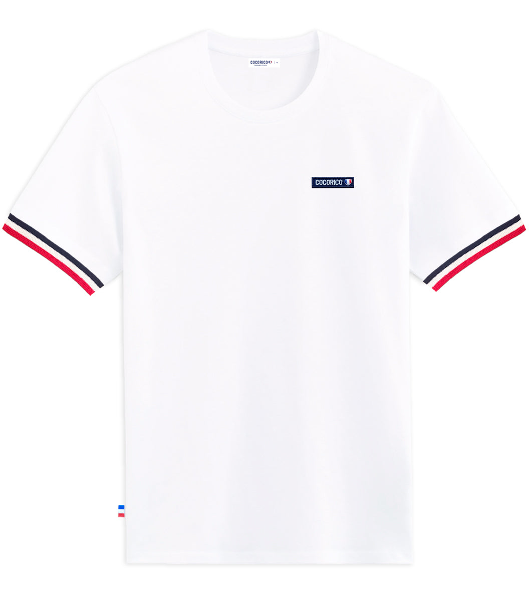 T-shirt Femme Supporter Blanc - L'Essentiel