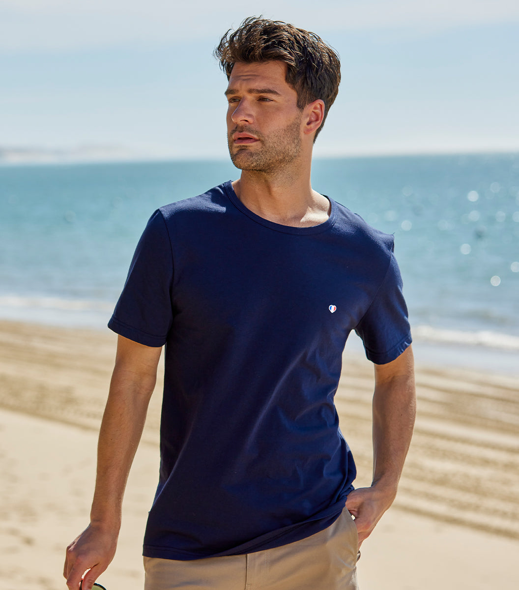 T-shirt Homme Marine - Iconique