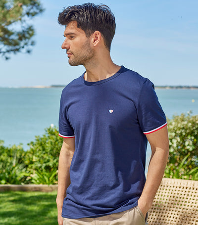 T-shirt Homme Supporter Marine - Iconique