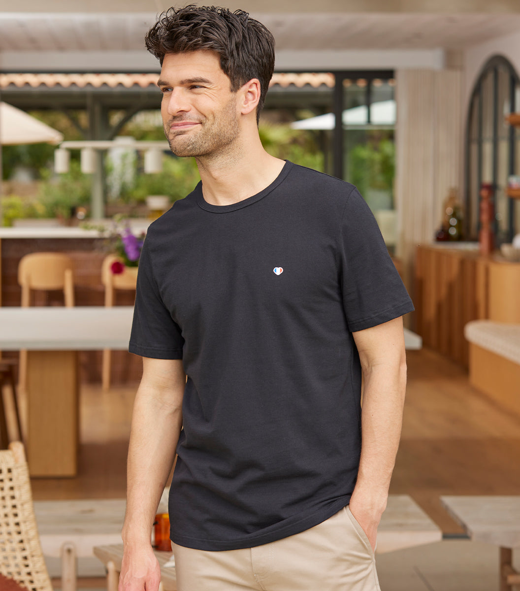 T-shirt Homme Noir - Iconique