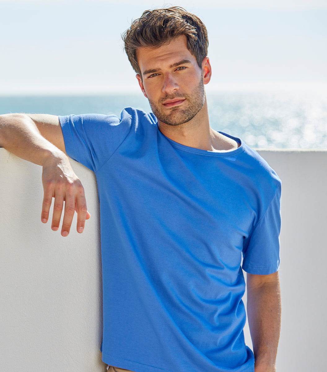 T-shirt Homme Bleu Riviera - Intemporel