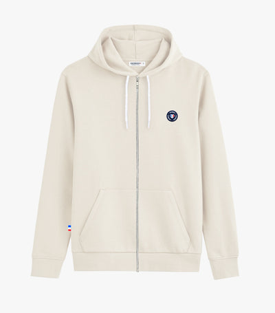 Sweat Zippé Femme Sable - Blason