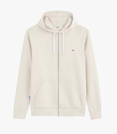 Sweat zippé Femme Sable - Iconique