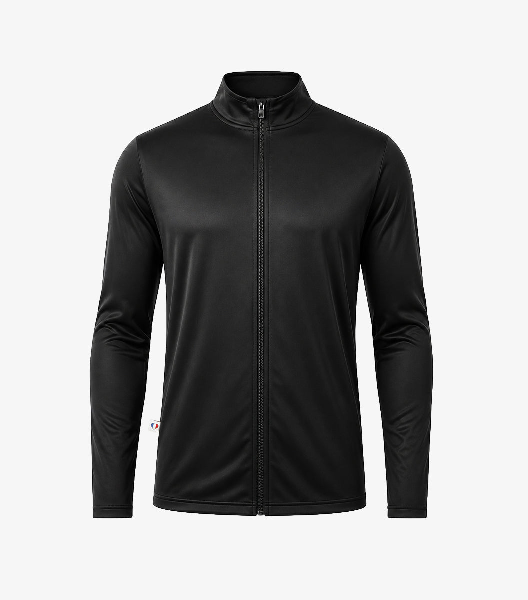 Veste Zippée Sport Homme Noir - Focus